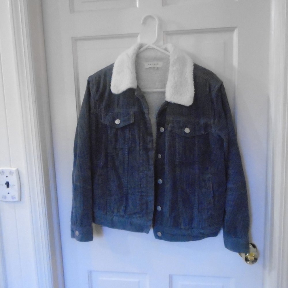 Girl's PACSUN Blue Corduroy Jacket Size S